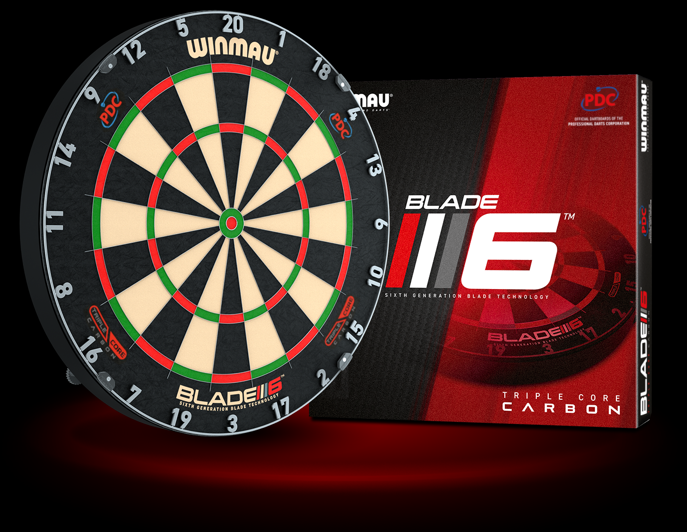 Winmau Blade 6 | Triple Core Carbon